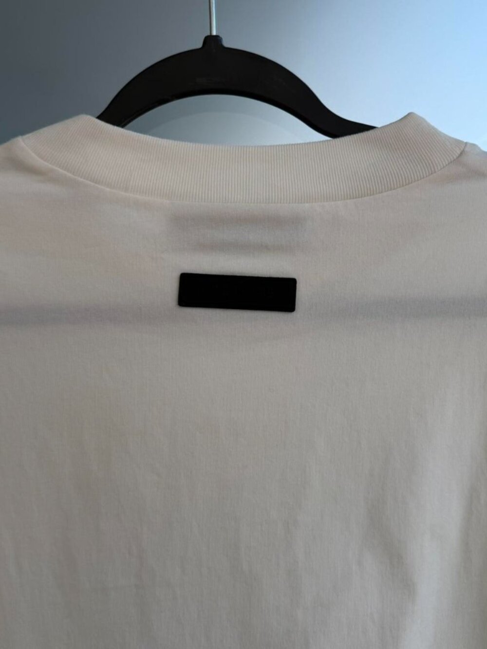 Essentials Fear Of God Cream Oversized Tee - Picture 3 of 5